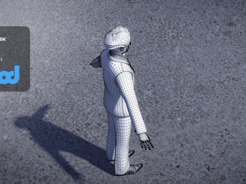 Boryokudan 0002 3D Model