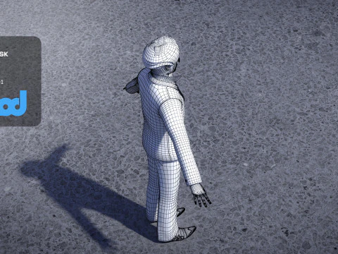 Boryokudan 0002 3D Model