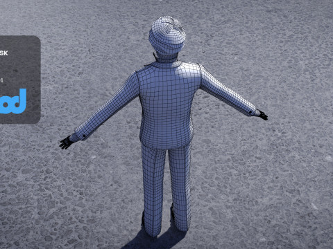 Boryokudan 0002 3D Model