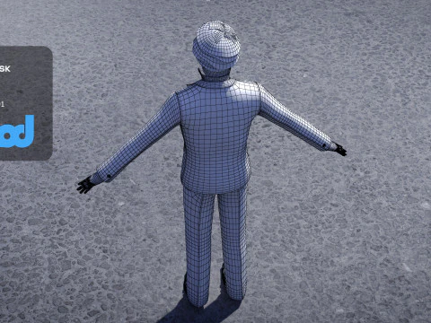 Boryokudan 0002 3D Model