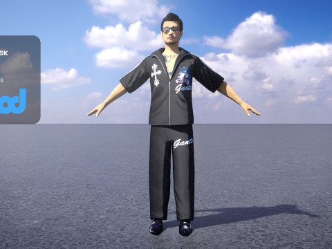 Boryokudan 0003 3Dモデル