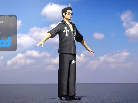 Boryokudan 0003 3D Model