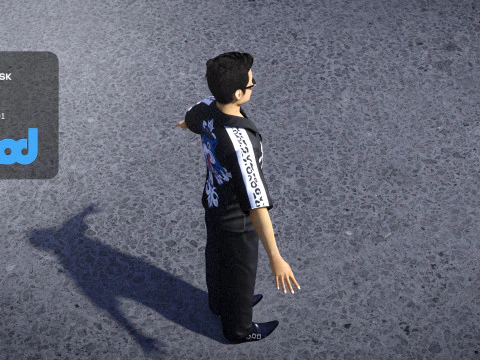 Boryokudan 0003 3D Model