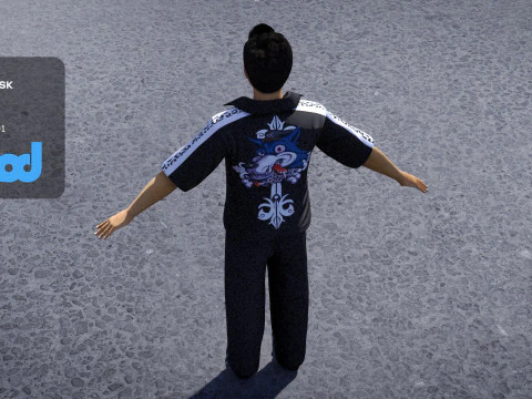 Boryokudan 0003 3D Model
