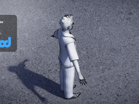 Boryokudan 0003 3D Модель