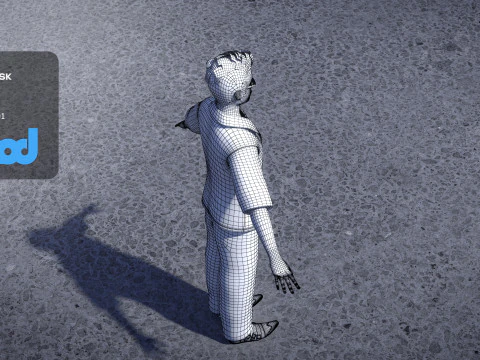 Boryokudan 0003 3D Model