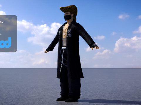 Boryokudan 0004 3D Model