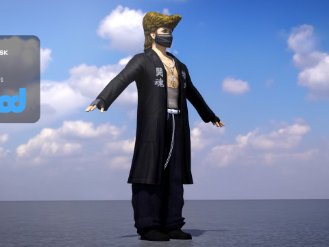 Boryokudan 0004 3D Model