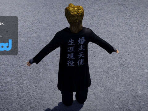 Boryokudan 0004 3D Model