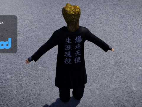 Boryokudan 0004 3D Model