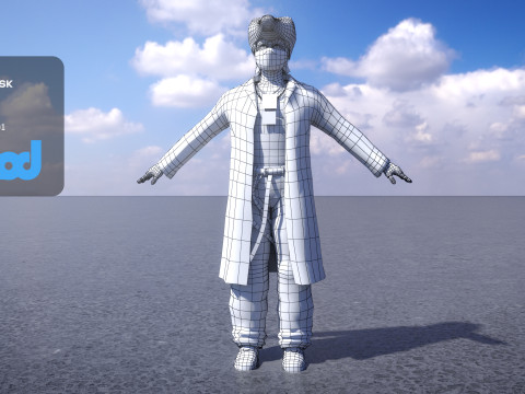 Boryokudan 0004 3D Model