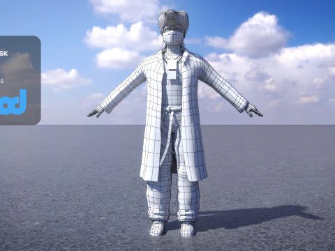 Boryokudan 0004 3D Model