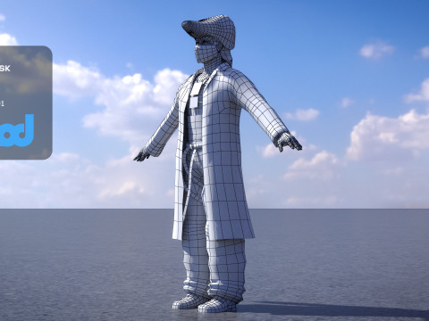 Boryokudan 0004 3D Model