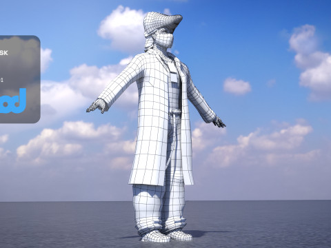 Boryokudan 0004 3D Model