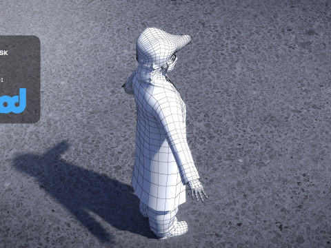 Boryokudan 0004 3D Model