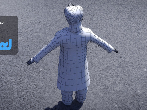 Boryokudan 0004 3D Model
