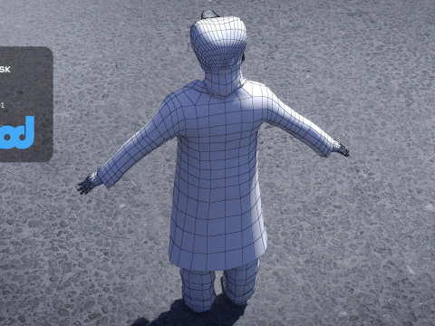 Boryokudan 0004 3D Model