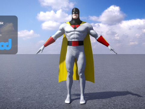 Space Ghost 3D Модель