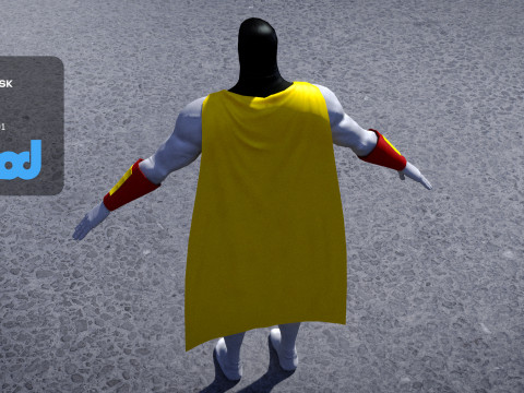 Space Ghost Model 3D