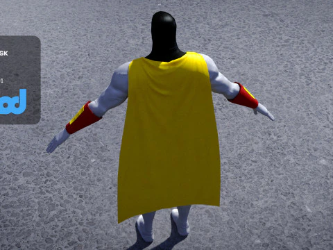 スペースゴースト 3Dモデル