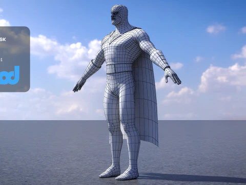 スペースゴースト 3Dモデル