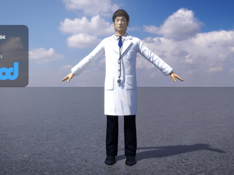 Doctor 3Dモデル
