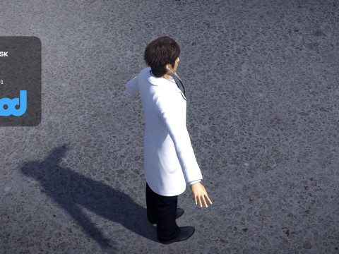 Doctor 3D Model