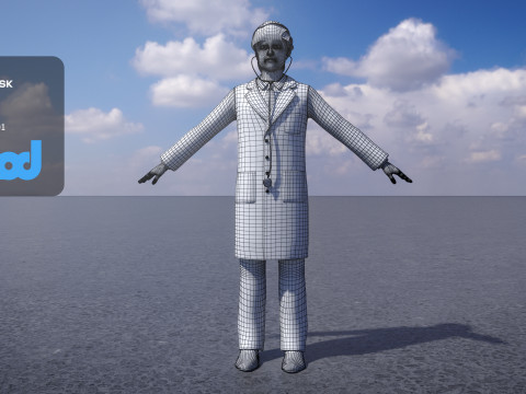 Doctor 3D Model