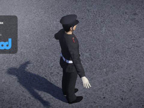 Japan Self Defense Force 0062 Modelo 3D