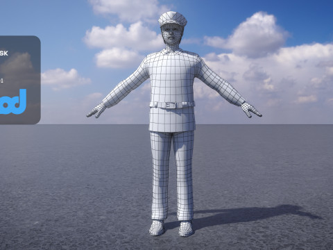 Japan Self Defense Force 0062 Modelo 3D