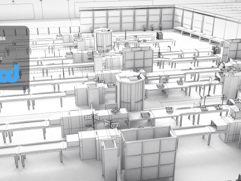 Airport Custom System 3D Model