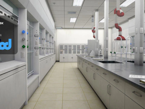 Лаборатория 3D Модель