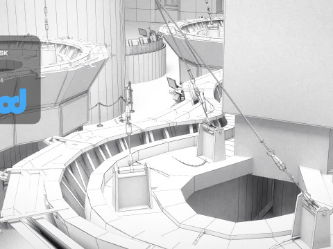 NYSE New York Stock Exchange 3D Model