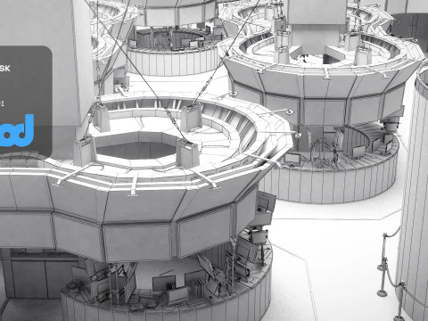 NYSE New York Stock Exchange 3D Model
