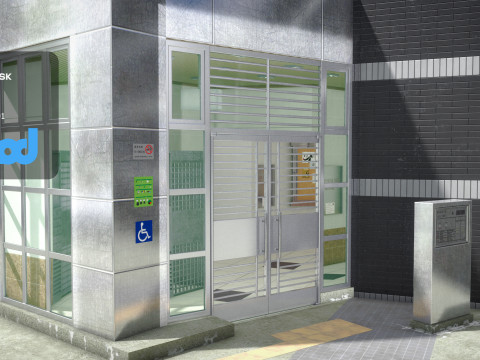 Hk Public Housing Corridor 004 3Dモデル