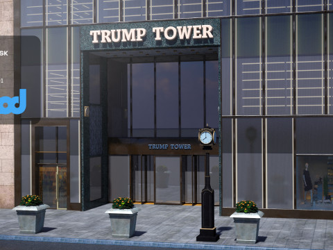Trump Tower 3D 模型