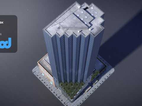 Trump Tower Model 3D