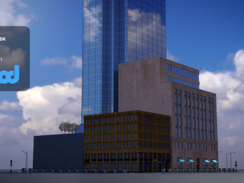 Trump Tower Model 3D