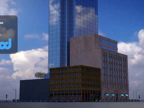 Torre Trump Modello 3D