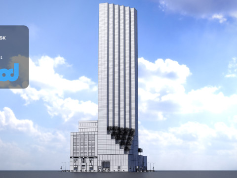 Trump Tower Model 3D