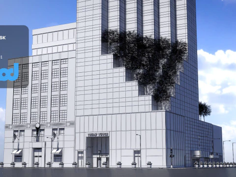 Torre Trump Modello 3D