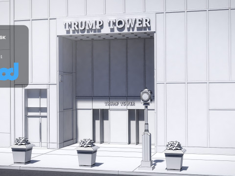 Trump Tower Model 3D