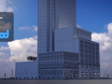 Torre Trump Modello 3D