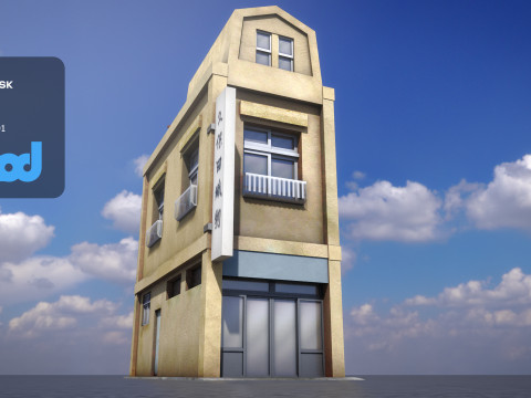 Japanese Style House 0007 3Dモデル