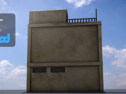 Japanese Style House 0007 Modèle 3D
