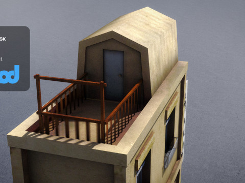 Japanese Style House 0007 Modèle 3D