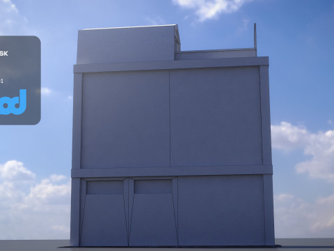 Japanese Style House 0007 Modèle 3D