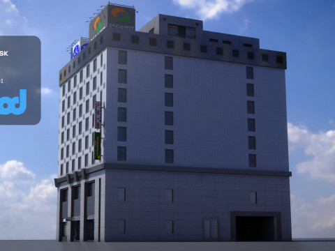 Japanese Building 0005 3D मॉडल