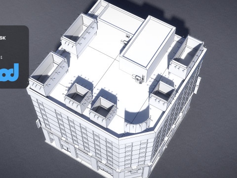 Japanese Building 0005 3D मॉडल