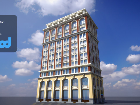 Business Building 3Dモデル